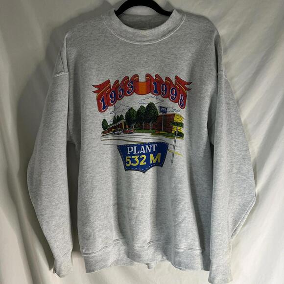 Vintage 90s Fruit of the Loom Crewneck - Picture 2 of 8